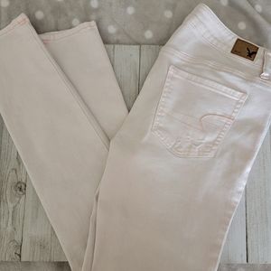 AEO Light Blush Pink jeggings